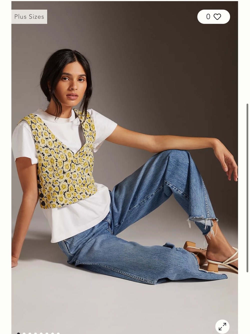 Maeve Button-Side Top Large